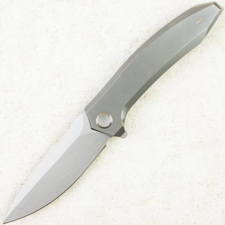 Нож WE Knife Acuminal, Rubbed Satin Vanax, Titanium Handle, WE23070-2