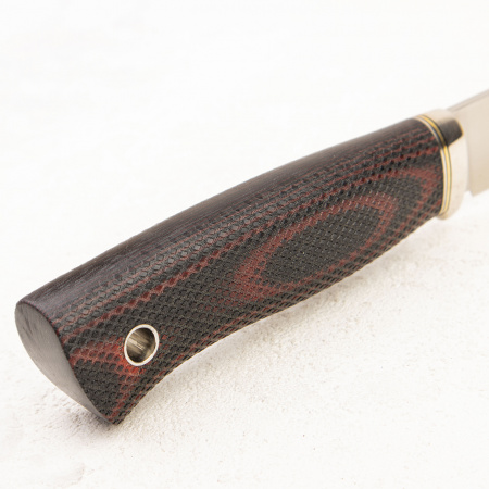 Нож Южный Крест Компаньон Эксперт, ELMAX, Микарта красно-черная, Насечка - купить в интернет-магазине Blademan