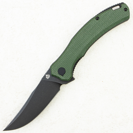 Нож QSP Walrus, D2 Tool Steel, Micarta Green Handle, QS151-C2