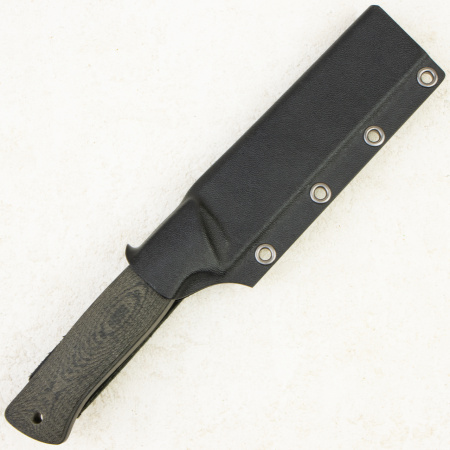 Нож OWL Ulula F, N690 Cryo, Micarta Black, Kydex