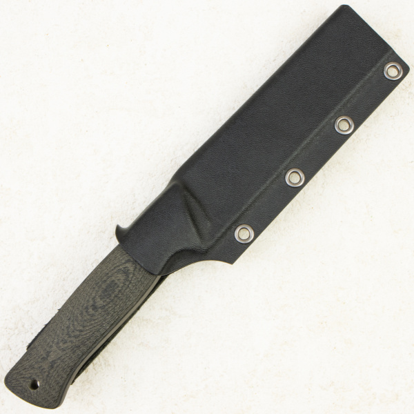 Нож OWL Ulula F, N690 Cryo, Micarta Black, Kydex
