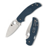 Нож Spyderco Sage 5 Lightweight, кобальтовая FRN, C123PCBL — фото 5