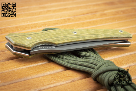Нож Maxace Ranger, Assab XW42, Micarta Green - купить в интернет-магазине Blademan