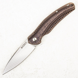 Нож CRKT Ripple 2, Acuto 440, 420J2 Bronze, K401BXP Нож CRKT Ripple 2, Acuto 440, 420J2 Bronze, K401BXP