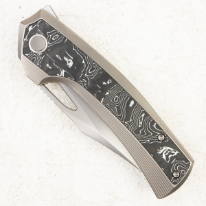Нож WE Knife Nefaris, CPM 20CV, Carbon / Aluminum Foil / Titanium Handle - складной туристические ножи из стали Нож WE Knife Nefaris, CPM 20CV, Carbon / Aluminum Foil / Titanium Handle - складной туристические ножи из стали