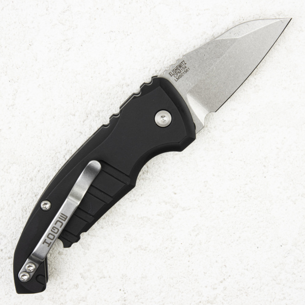 Нож Hogue A01-MicroSwitch Auto, CPM 154, Aluminum Black, 24140