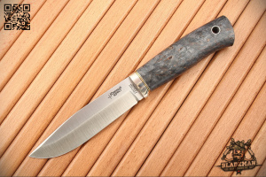 Южный Крест - Юкон, Карельская береза Антрацит, M390 - купить в интернет-магазине Blademan