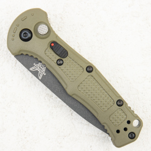 Нож Benchmade Mini Claymore, 9570BK-1, CPM-D2, Grivory Green - складной туристические ножи из стали Нож Benchmade Mini Claymore, 9570BK-1, CPM-D2, Grivory Green - складной туристические ножи из стали