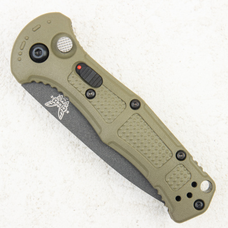 Нож Benchmade Mini Claymore, 9570BK-1, CPM-D2, Grivory Green Нож Benchmade Mini Claymore, 9570BK-1, CPM-D2, Grivory Green - купить в интернет-магазине Blademan