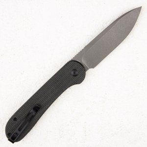 Нож CIVIVI Elementum Button Lock, 14C28N Gray, Micarta Dark Green - складной туристические ножи из стали Нож CIVIVI Elementum Button Lock, 14C28N Gray, Micarta Dark Green - складной туристические ножи из стали