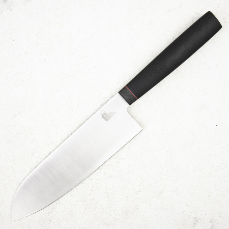 Нож большой сантоку OWL SA180 F, N690 Cryo, G10 Black