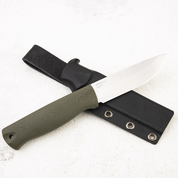 Нож OWL Hoot F, N690 Cryo, G10 Olive, Kydex Classic - купить в интернет-магазине Blademan
