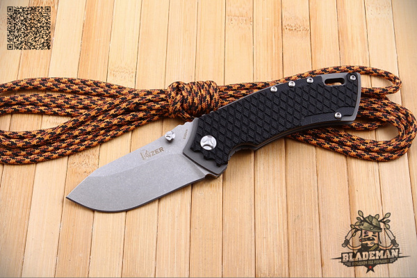 Нож Kizer KI3411A2, S35VN, G10 Black
