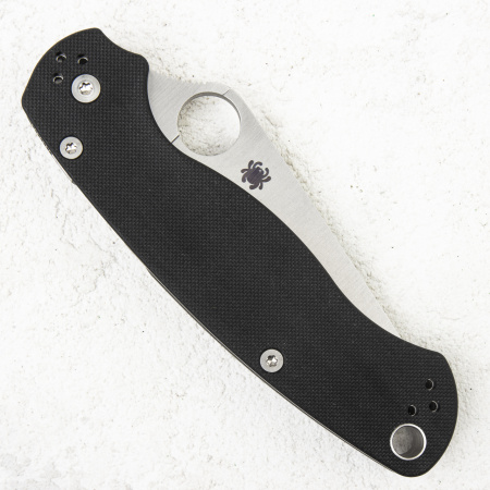 Нож Spyderco Paramilitary 2 LEFT HAND (Для левшей), CPM S45VN, G10 Black, C81GPLE2 Нож Spyderco Paramilitary 2 LEFT HAND (Для левшей), CPM S45VN, G10 Black, C81GPLE2