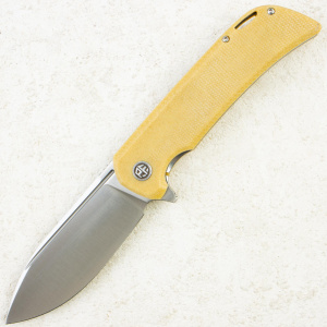 Нож Petrified Fish Tunny, Satin, 14C28N, Micarta Brown Handle, PFB05BRMS Нож Petrified Fish Tunny, Satin, 14C28N, Micarta Brown Handle, PFB05BRMS