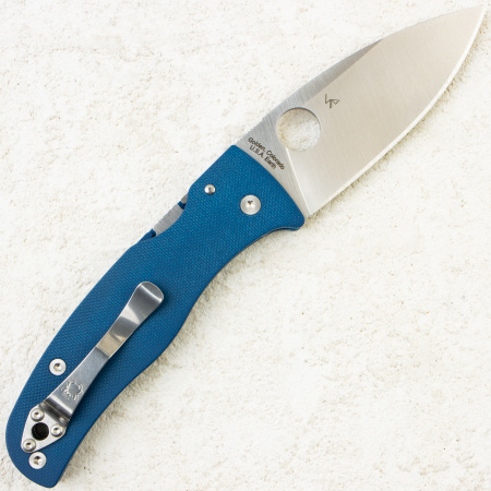 Нож Spyderco Bodacious, CPM SPY27, G10 Cobalt Blue Handle, C263GPCBL Нож Spyderco Bodacious, CPM SPY27, G10 Cobalt Blue Handle, C263GPCBL