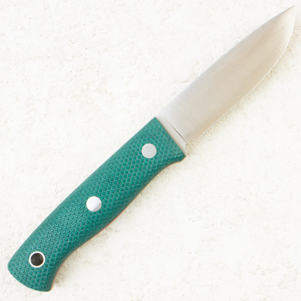 Нож Южный Крест ЯГД, Elmax, Convex, Micarta Изумруд, Насечка, 220м