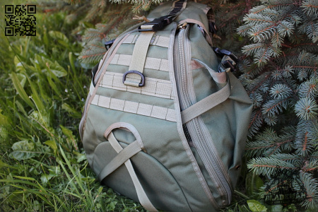 Однолямочный тактический рюкзак Kiwidition Maura, Зеленый - купить в интернет-магазине Blademan