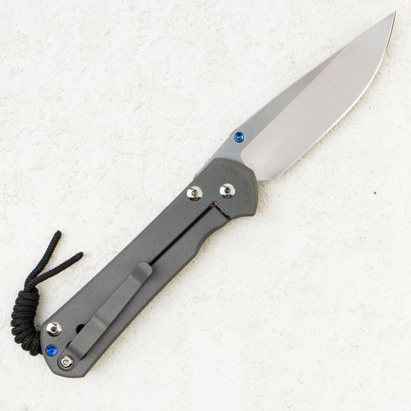 Нож Chris Reeve Large Sebenza 31 Plain, Polished CPM MagnaCut, Titanium Handle, L31-1014