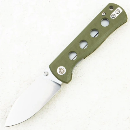Нож QSP Canary Folder, 14C28N, Olive G10 Handle, QS150-F1 Нож QSP Canary Folder, 14C28N, Olive G10 Handle, QS150-F1 - купить в интернет-магазине Blademan