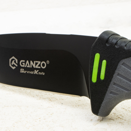Нож Ganzo Survival Knife, 7Cr17MoV, ABS Gray, G8012-GY