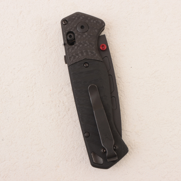 Нож Benchmade PSK, MagnaCut, Black Carbon Fiber/G10 Handle, 593BK-01