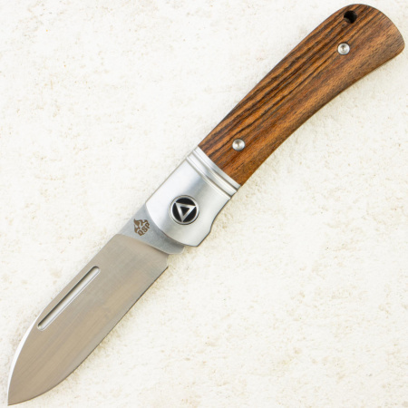 Нож QSP Hedgehog Spearpoint, Satin 14C28N, Bocote Wood, QS142SP-B