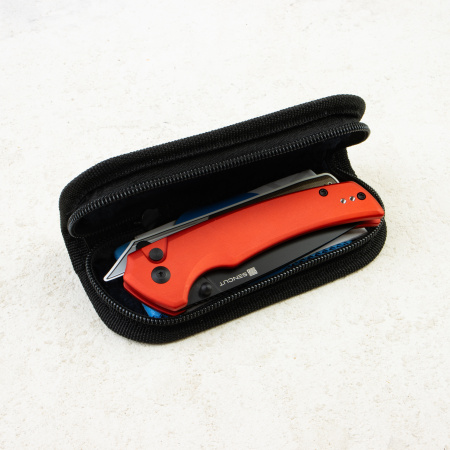 Нож SENCUT Serene, Black Stonewashed, D2, Red Aluminum Handle, S21022B-2 Нож SENCUT Serene, Black Stonewashed, D2, Red Aluminum Handle, S21022B-2