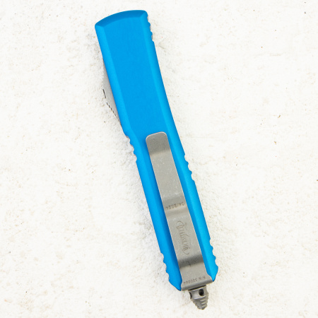 Нож Microtech Ultratech, Apocalyptic, M390, Aluminium Blue, 123-10 APBL Нож Microtech Ultratech, Apocalyptic, M390, Aluminium Blue, 123-10 APBL