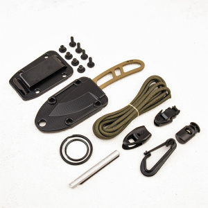 Нож ESEE Candiru with Kit, 1095 Carbon, Dark Earth - купить в интернет-магазине Blademan