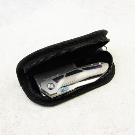 Нож Remette Kestrel, Satin, S35VN, Titanium Gray/Timascus Handle, RTPO-D Нож Remette Kestrel, Satin, S35VN, Titanium Gray/Timascus Handle, RTPO-D