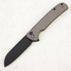 Нож CIVIVI Chevalier II Flipper & Button Lock, 14C28N, Gray Aluminum Handle, C20022B-3 - купить в интернет-магазине Blademan