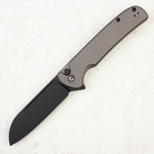 Нож CIVIVI Chevalier II Flipper & Button Lock, 14C28N, Gray Aluminum Handle, C20022B-3 - складной туристические ножи из стали Нож CIVIVI Chevalier II Flipper & Button Lock, 14C28N, Gray Aluminum Handle, C20022B-3 - складной туристические ножи из стали