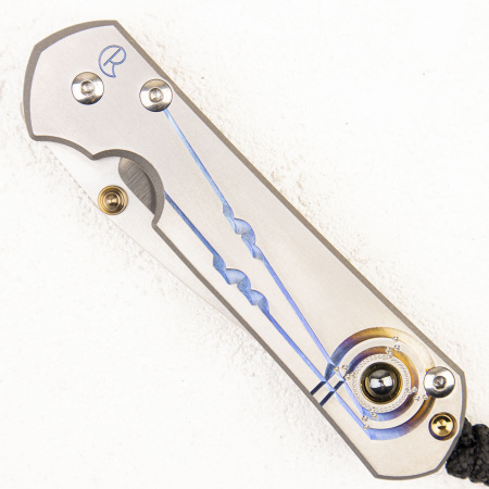 Нож Chris Reeve Small Sebenza 21 Unique Graphic Hematite Inlay 1871 - купить в интернет-магазине Blademan