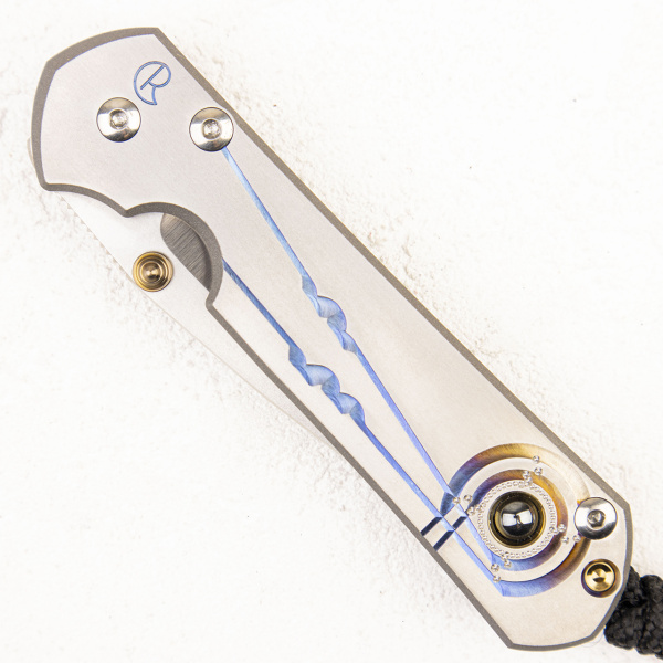 Нож Chris Reeve Small Sebenza 21 Unique Graphic Hematite Inlay 1871 - складной туристические ножи из стали