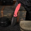 Нож Remette Cool Whale, Blackwashed 14C28N, G10 Orange Handle, RTCL-GN4