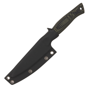 Нож овощной OWL S100 F, N690 Cryo, G10 Black/Olive, Kydex