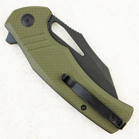 Нож CIVIVI BullTusk Flipper & Thumb Hole Knife OD Green Coarse G10, C23017-2 Нож CIVIVI BullTusk Flipper & Thumb Hole Knife OD Green Coarse G10, C23017-2 - купить в интернет-магазине Blademan