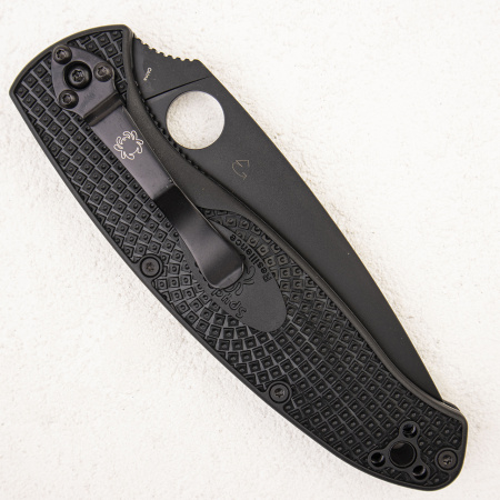 Нож Spyderco Resilience, 8Cr13MoV Black, FRN Black Нож Spyderco Resilience, 8Cr13MoV Black, FRN Black - купить в интернет-магазине Blademan