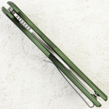 Нож CIVIVI Biophase, Satin, Nitro-V, Aluminum Green Handle, C23083-1 Нож CIVIVI Biophase, Satin, Nitro-V, Aluminum Green Handle, C23083-1