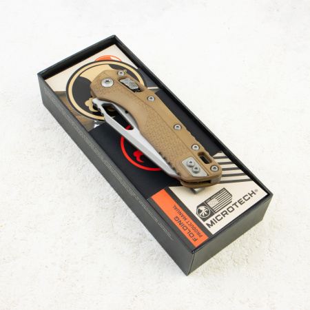 Нож Microtech MSI 30th Anniversary, Apocalyptic, M390, Polymer Tri-Grip Dark Earth, 210T-11 Нож Microtech MSI 30th Anniversary, Apocalyptic, M390, Polymer Tri-Grip Dark Earth, 210T-11
