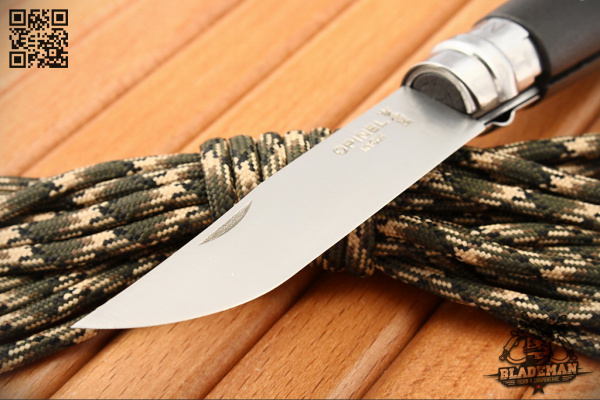 Нож Opinel №8 Trekking, Нержавеющая сталь, Черный - складной туристические ножи из стали