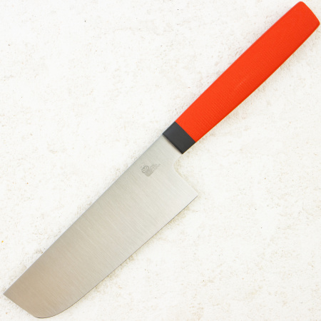 Нож мини Накири OWL NA110 F, N690 Cryo, G10 Red Handle