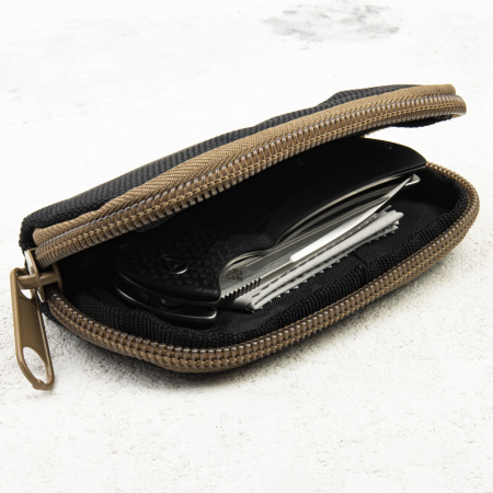 Нож QSP Harpyie, S35VN Satin, Carbon Fiber/G10 Black, QS129-B