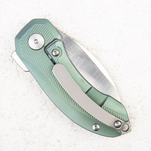 Нож QSP Hamster, S35VN, Titanium Green - складной туристические ножи из стали Нож QSP Hamster, S35VN, Titanium Green - складной туристические ножи из стали