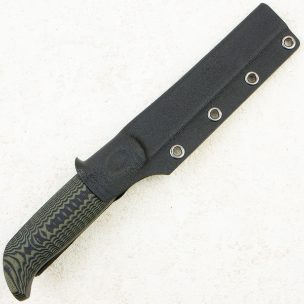 Нож OWL North F Грибок, N690 Cryo, G10 Black/Olive Handle, Kydex