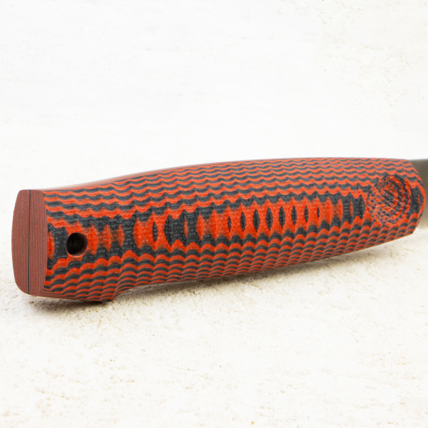 Нож OWL North F, Elmax Cryo, G10 Black/Red, Kydex