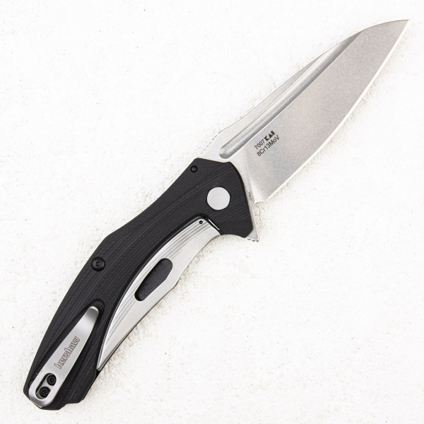Нож Kershaw Natrix, 8Cr13MoV, Stonewash, G10 Black, 7007