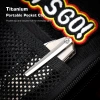 Нож Remette Squirrel, M390, Titanium Gray Handle, RTDP-G Нож Remette Squirrel, M390, Titanium Gray Handle, RTDP-G