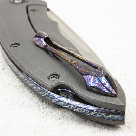 Нож WE Knife Makani, CPM 20CV, Titanium/Carbon Fiber. LIMITED EDITION - купить в интернет-магазине Blademan